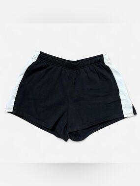 Colsie Women’s Black Lounge Shorts White Stripe Size S